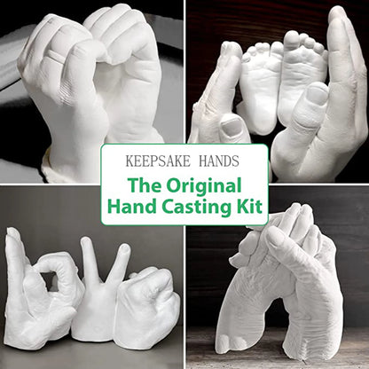 Crafts for Adults Child Casting Large Keepsake Molding Hand Holding Kit Hands Plaster Kit Statue Diy Home Diy